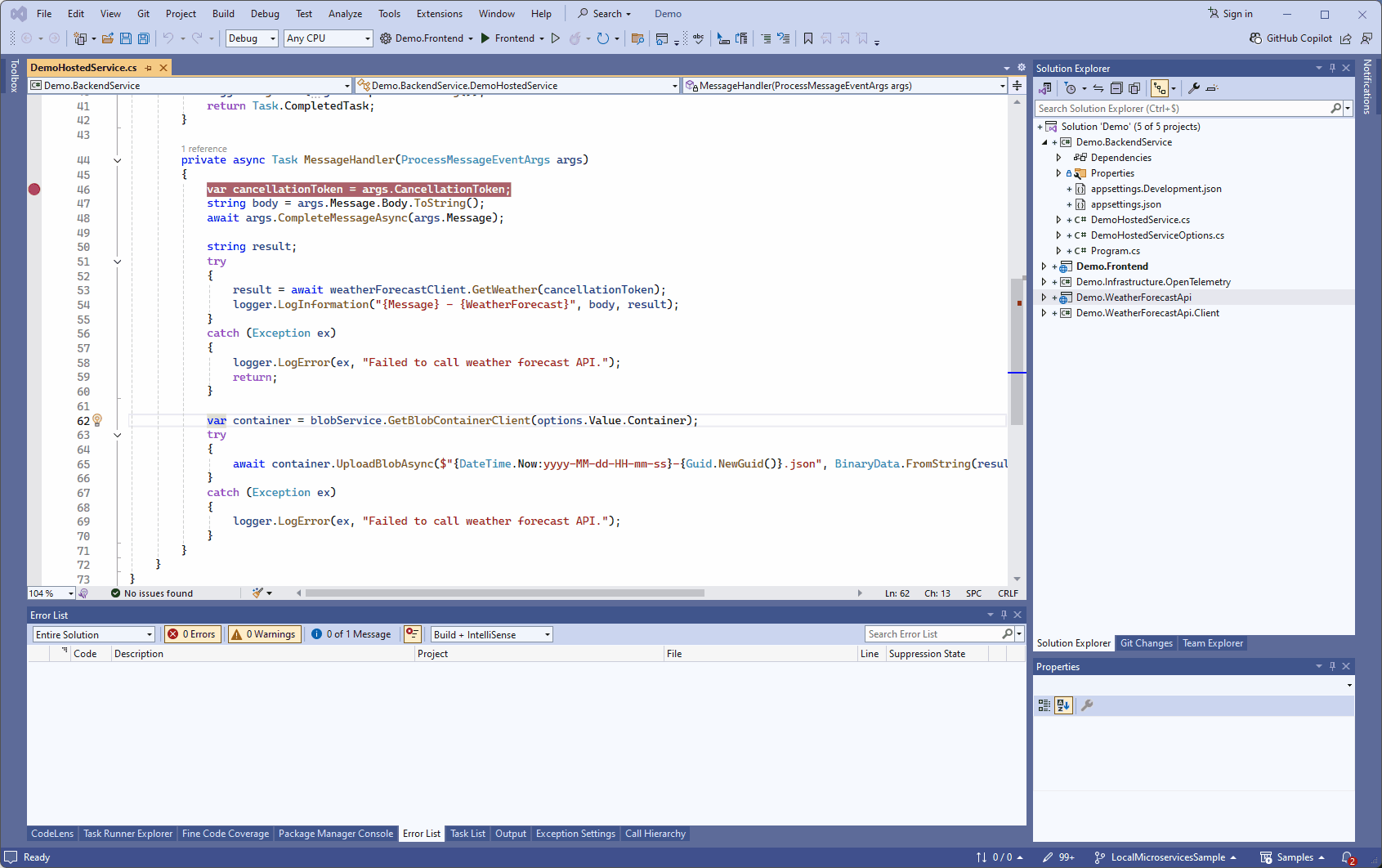 S&rsquo;attacher à un processus .NET dans Docker DEsktop depuis Visual Studio